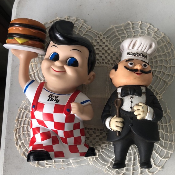 Big Boy & Magic Chef Collectable Banks Vintage - Picture 7 of 7